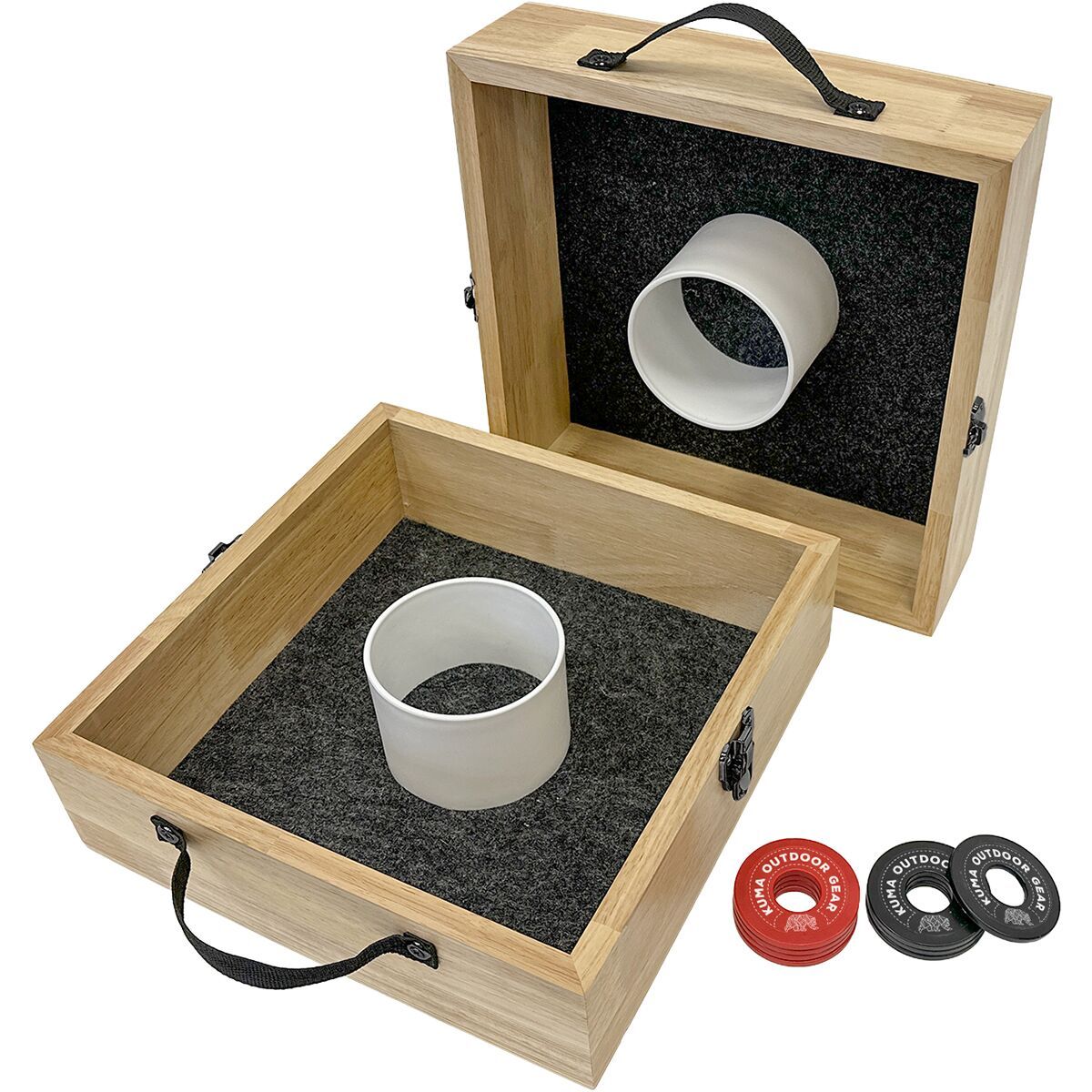 Image of KUMA Washer Toss Black/Red, One Size