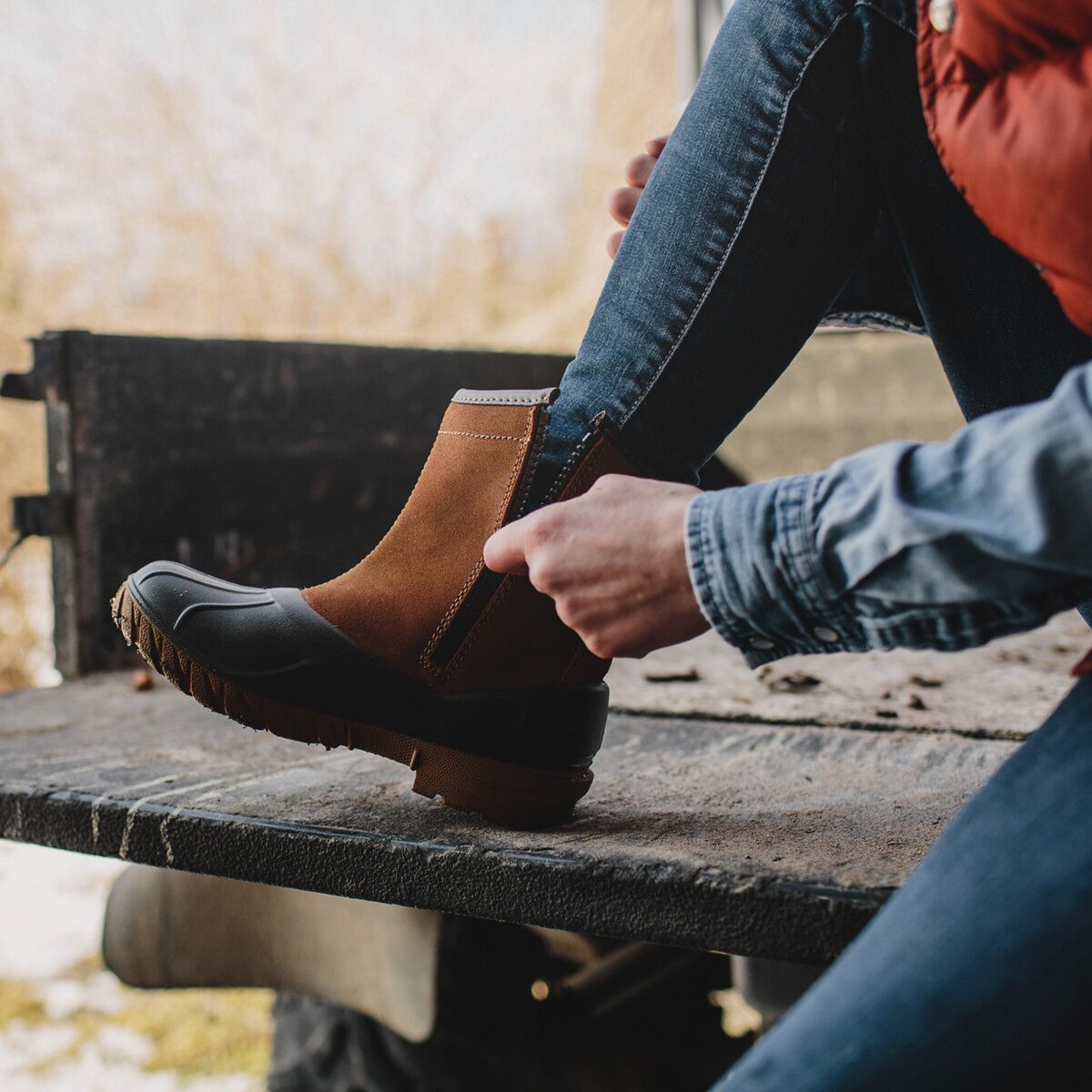 LaCrosse Aero Timber Top Zip Boot 