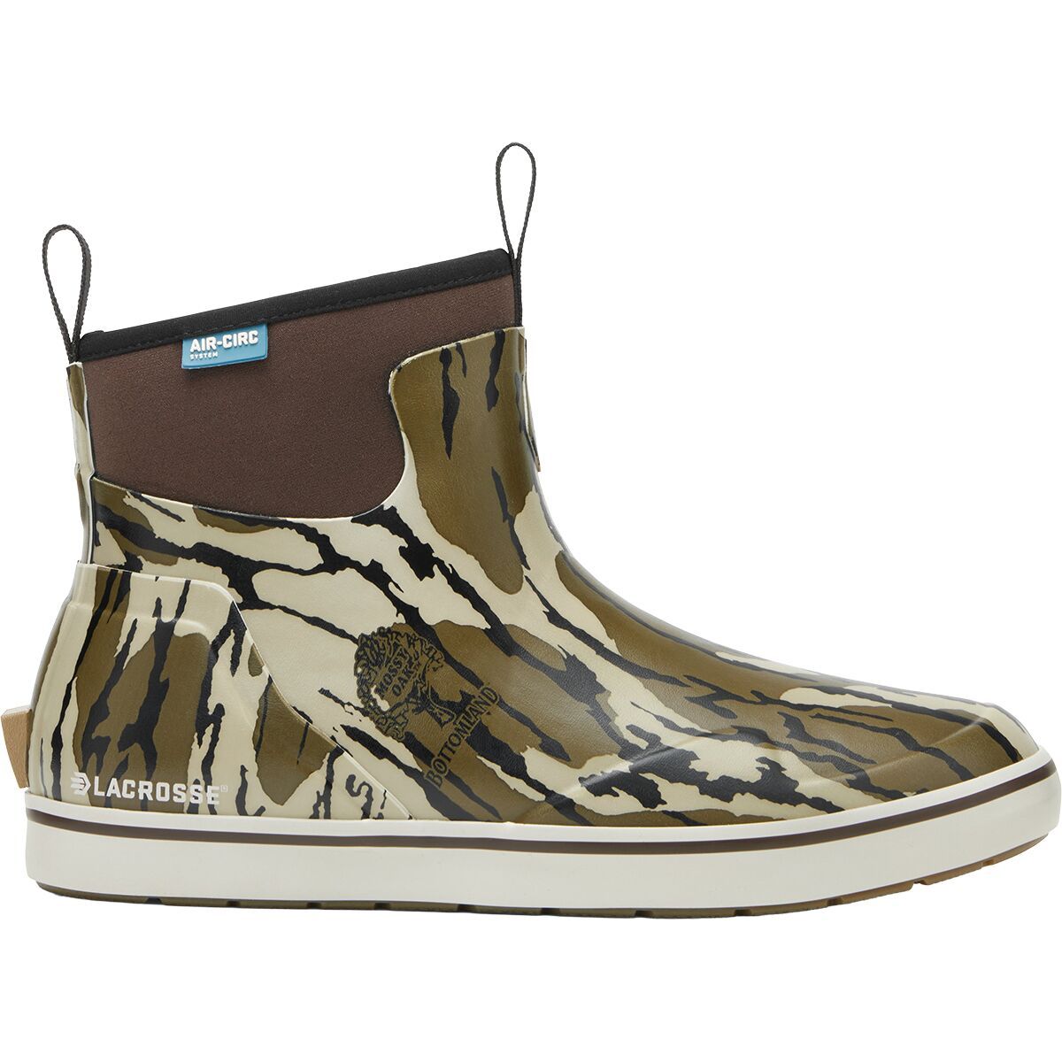 Image of LaCrosse Alpha Deck 6in Boot - Men's Mossy Oak Original Bottomland, 8.0