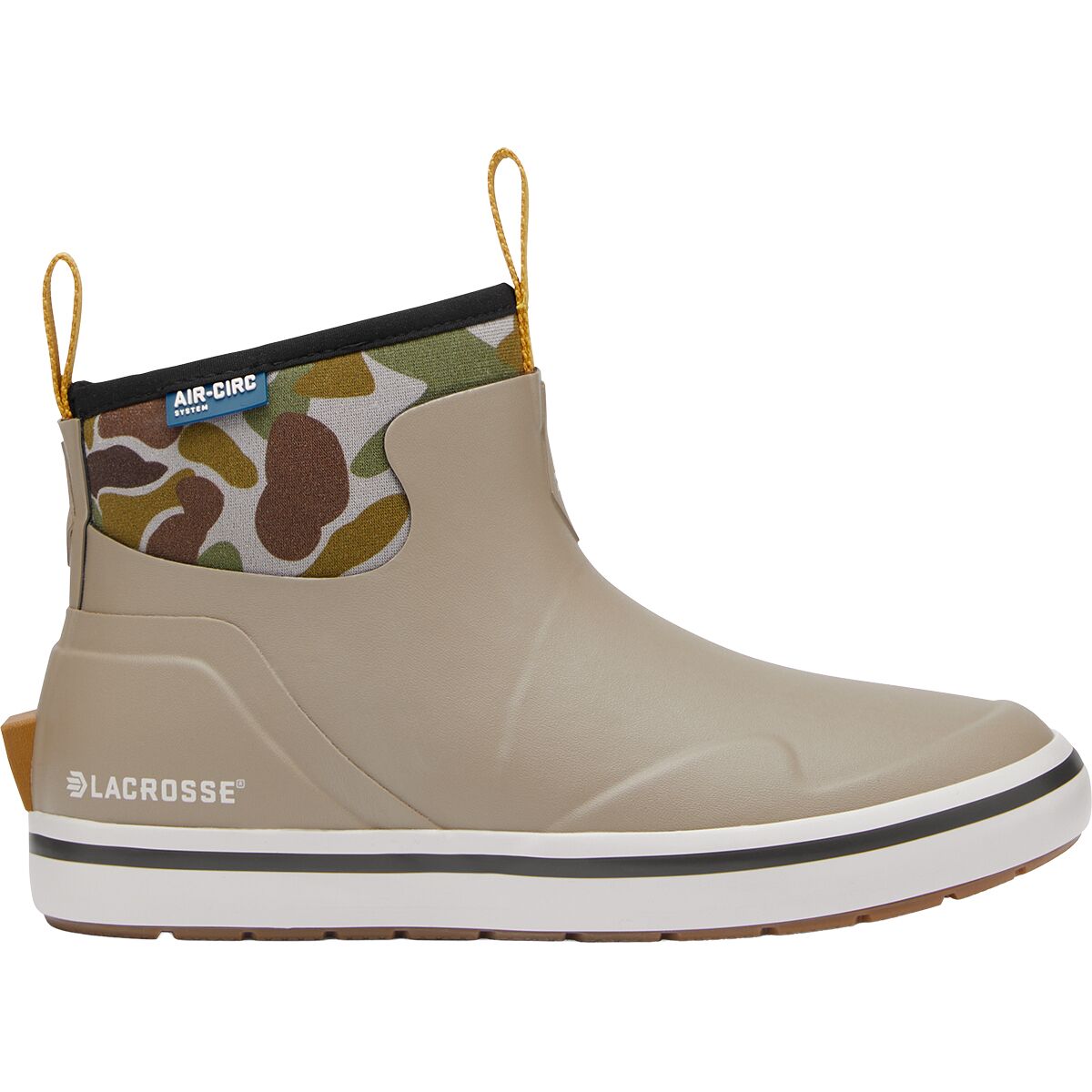 Image of LaCrosse Alpha Deck 6in Boot - Women's Timber Wolf/Camo, 8.0