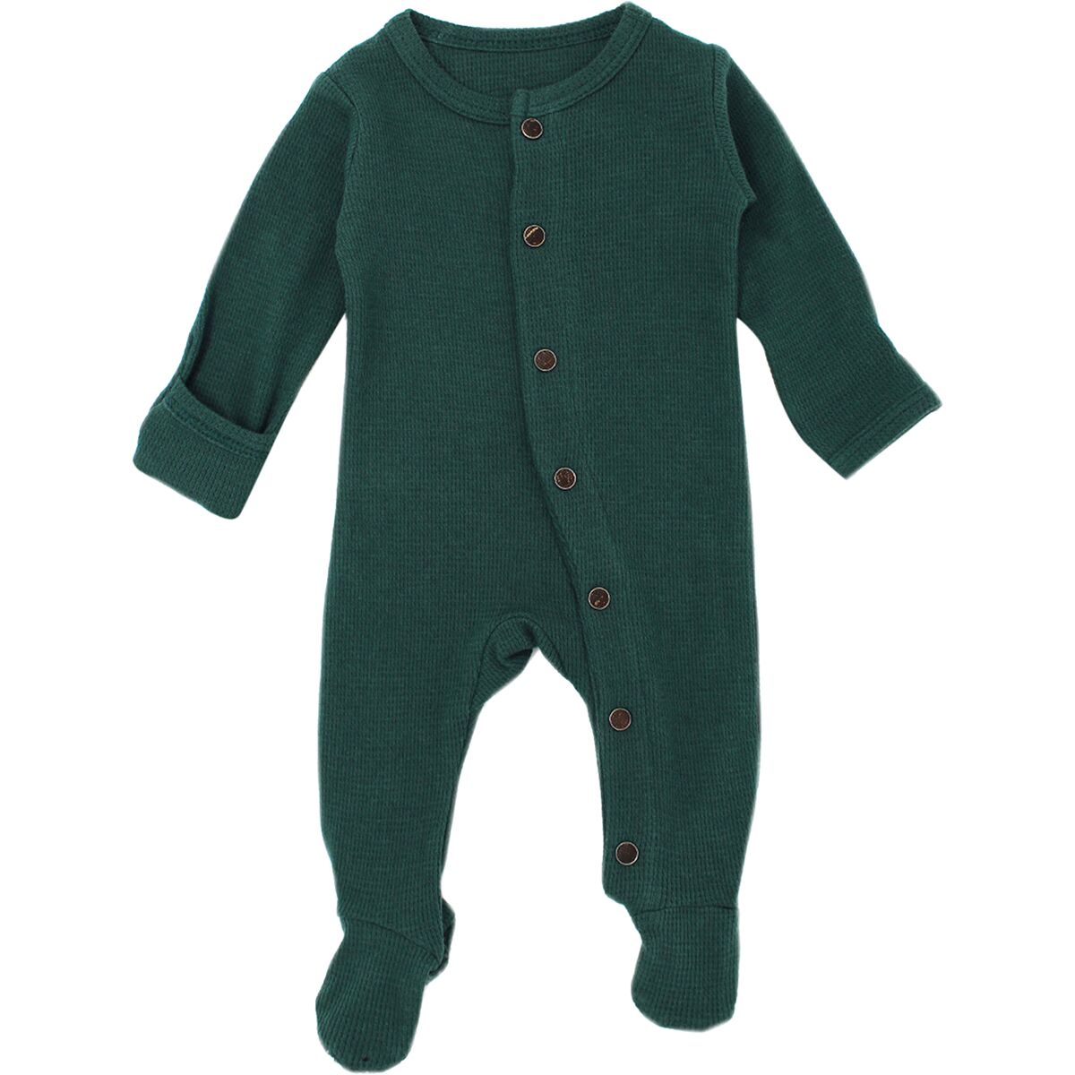 L'oved Baby Organic Thermal Footed Bodysuit - Infants'