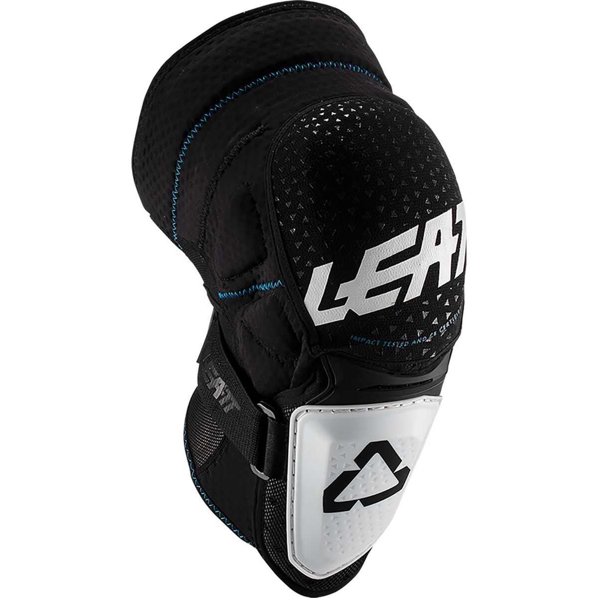 Image of Leatt Hybrid 3DF Knee Guard White/Black, S/M