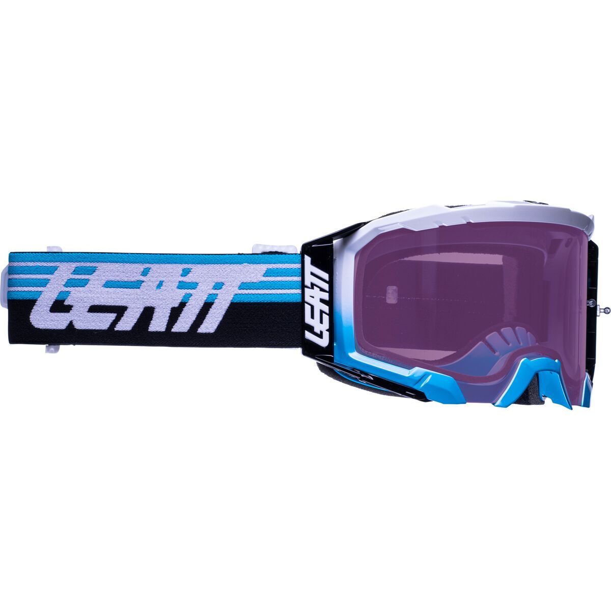 Leatt Velocity 5.5 Iriz Goggles 2022 Aqua / Purple Lens, One Size