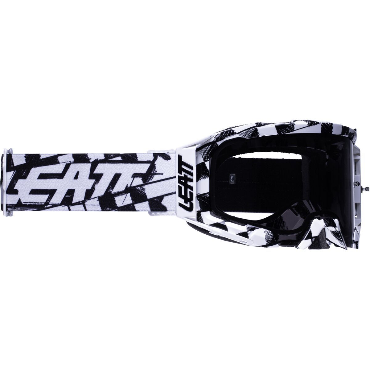 Leatt Velocity 5.5 Goggles Checker / Smoke Lens, One Size