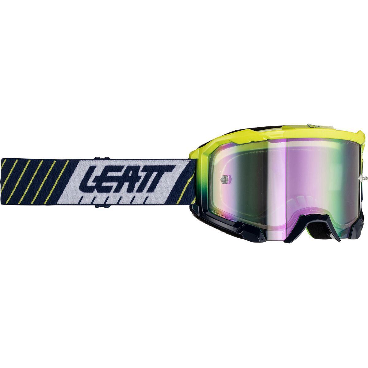 Leatt Velocity 4.5 Iriz Goggles Blue / Purple Lens, One Size