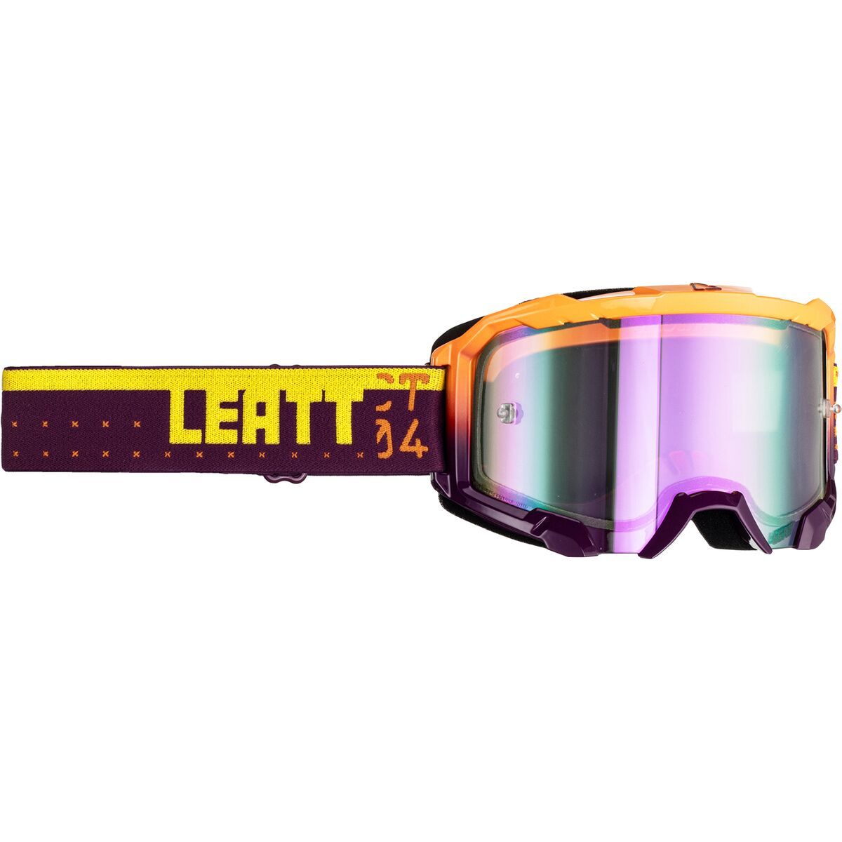 Image of Leatt Velocity 4.5 Iriz Goggles Indigo / Purple Lens, One Size