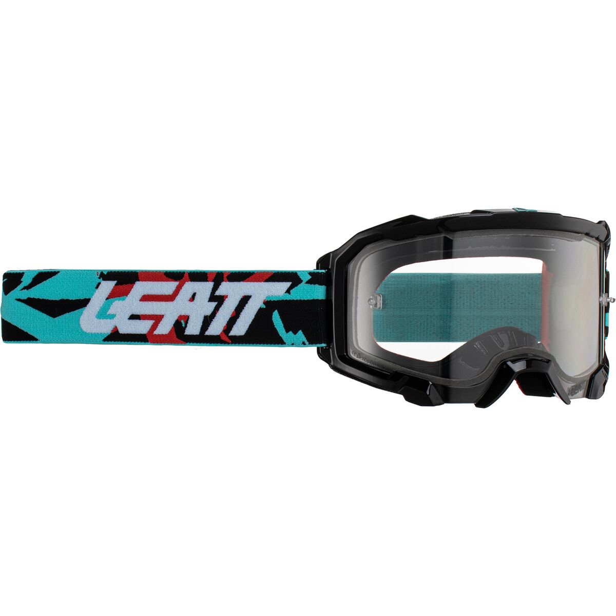 Image of Leatt Velocity 4.5 Goggles Fuel / Clear Lens, One Size