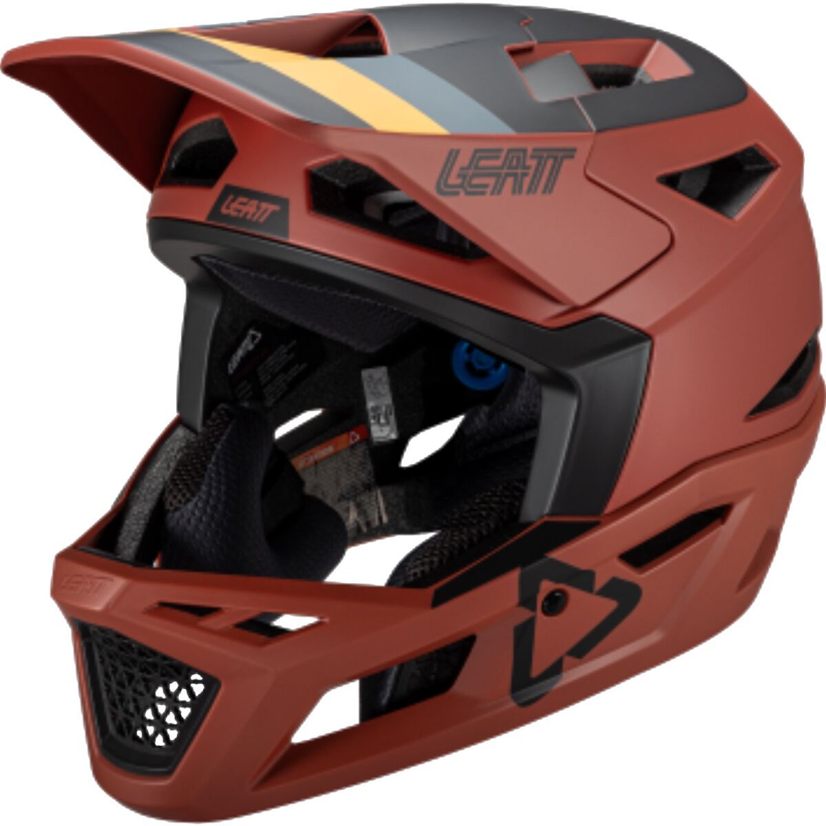 Image of Leatt MTB Gravity 4.0 Helmet Lava, L