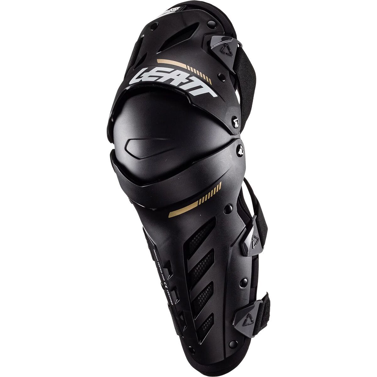 Image of Leatt Dual Axis Knee/Shin Guard Black, L/XL