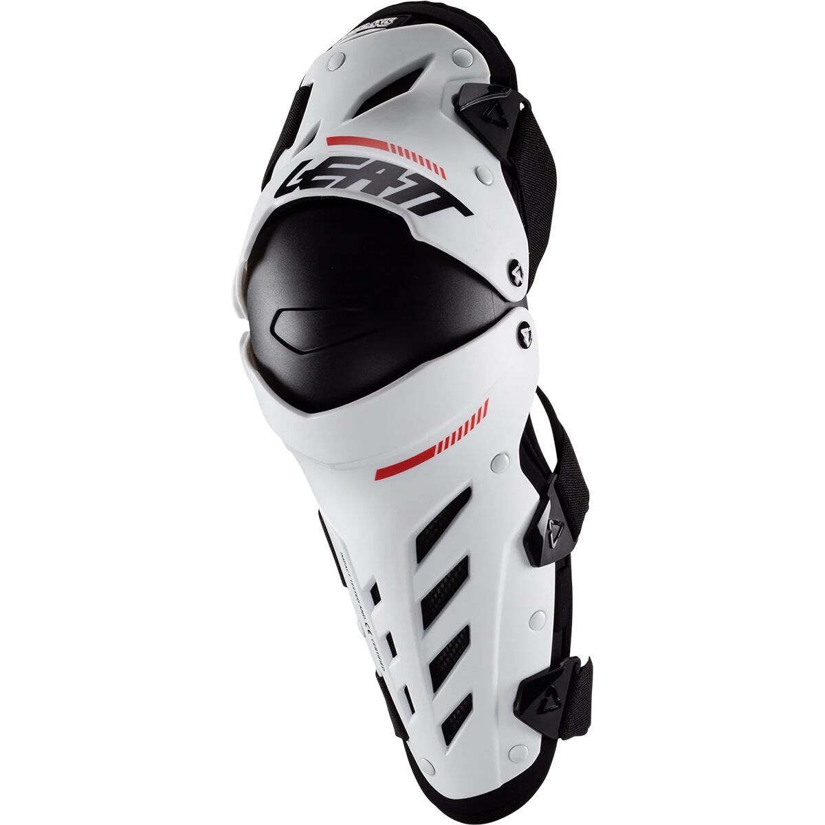 Image of Leatt Dual Axis Knee/Shin Guard White, L/XL