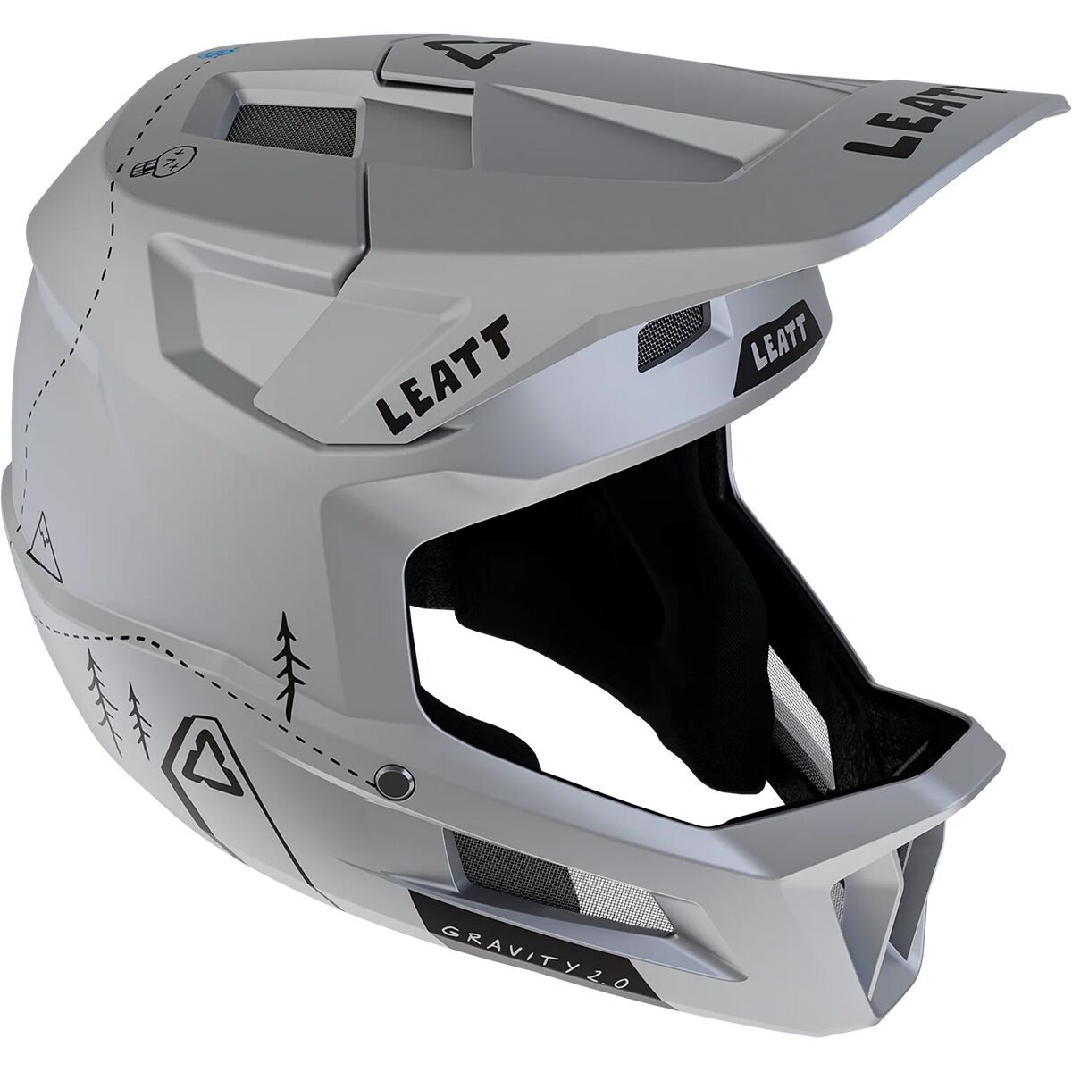 Image of Leatt MTB Gravity 2.0 Helmet Grey, S