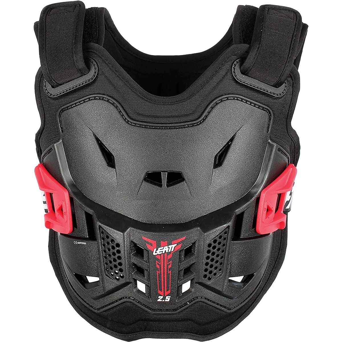 Image of Leatt 2.5 Mini Chest Protector - Kids' Black/Red, One Size