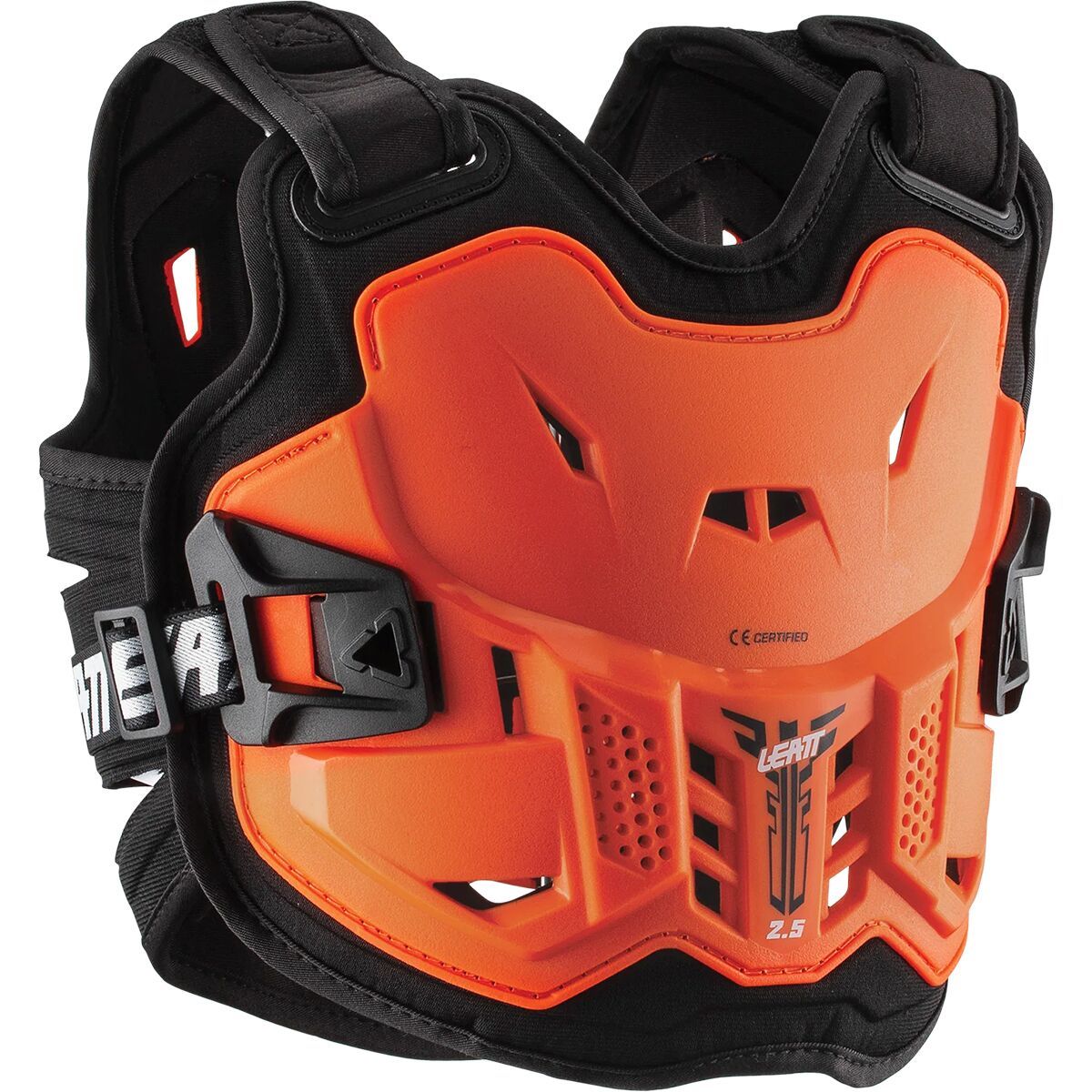 Image of Leatt 2.5 Mini Chest Protector - Kids' Orange/Black, One Size