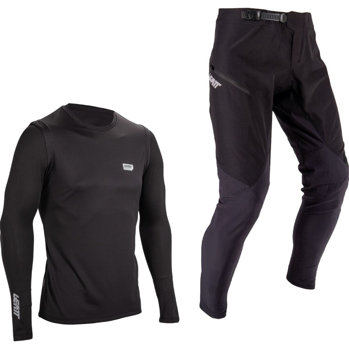 Image of Leatt MTB 1.0 Ride Kit Black, XXL