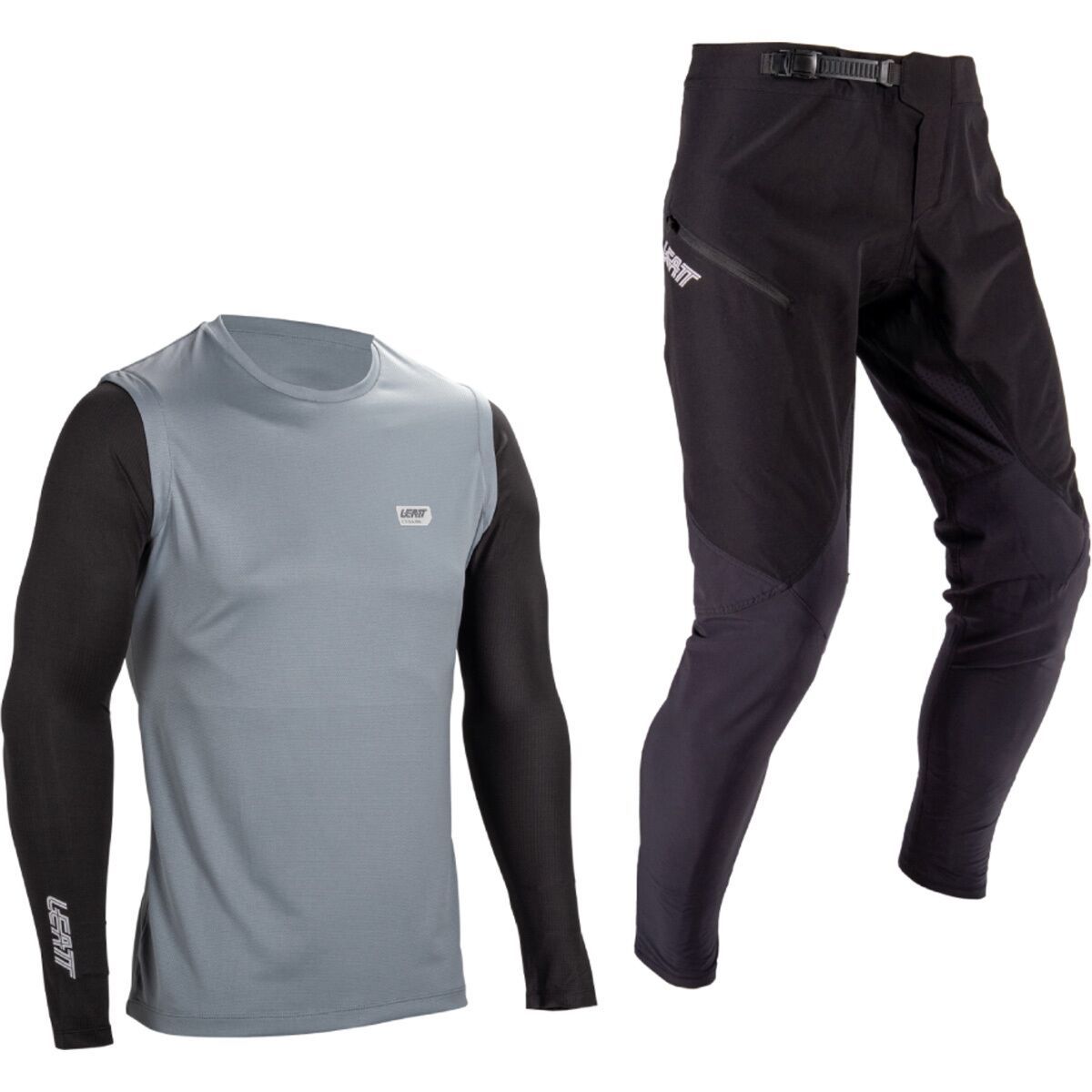 Image of Leatt MTB 1.0 Ride Kit Titanium, XS