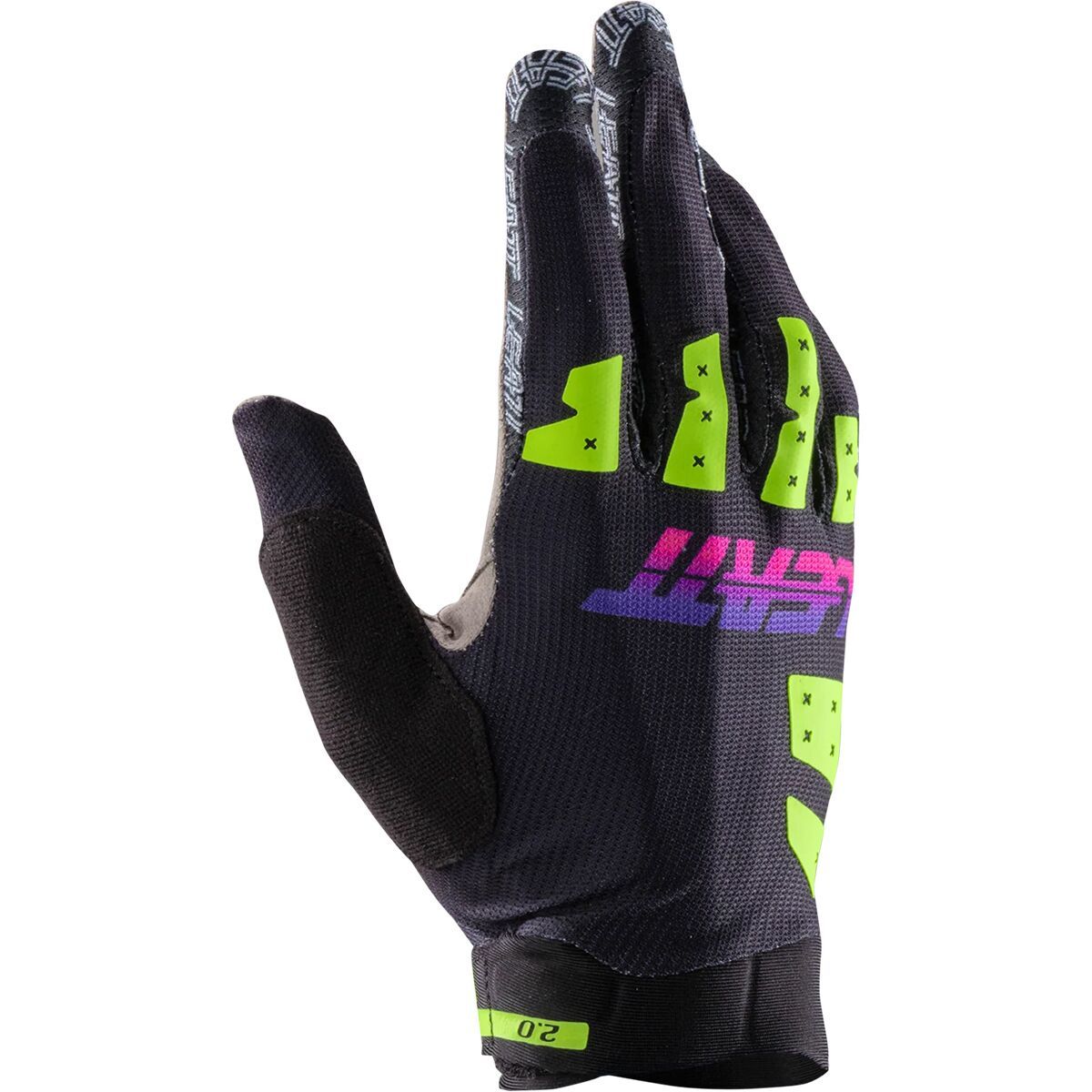 Image of Leatt MTB 2.0 X-Flow Glove Neon Black, L