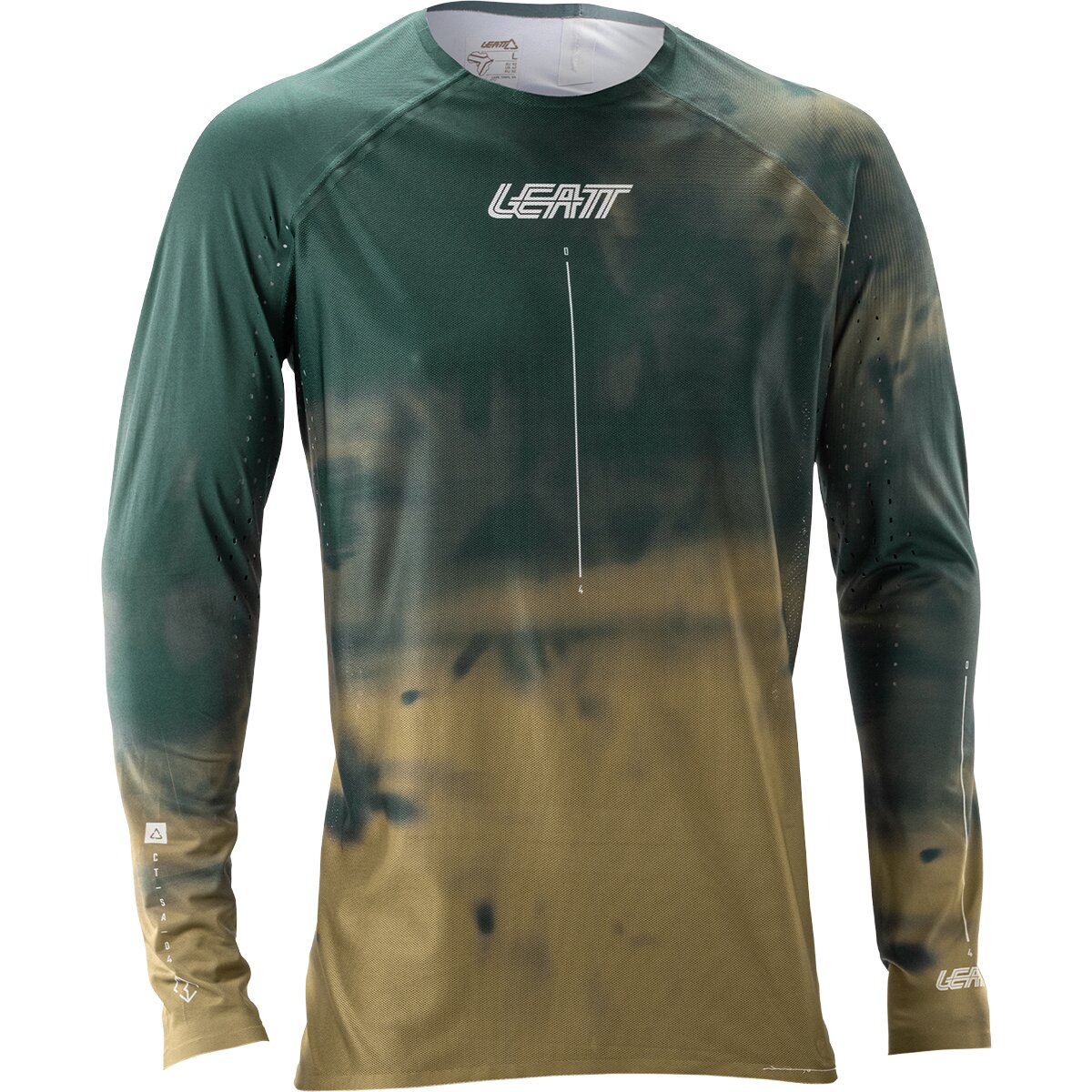 Leatt MTB Gravity 5.0 Jersey - Men's Spruce Green, XXL