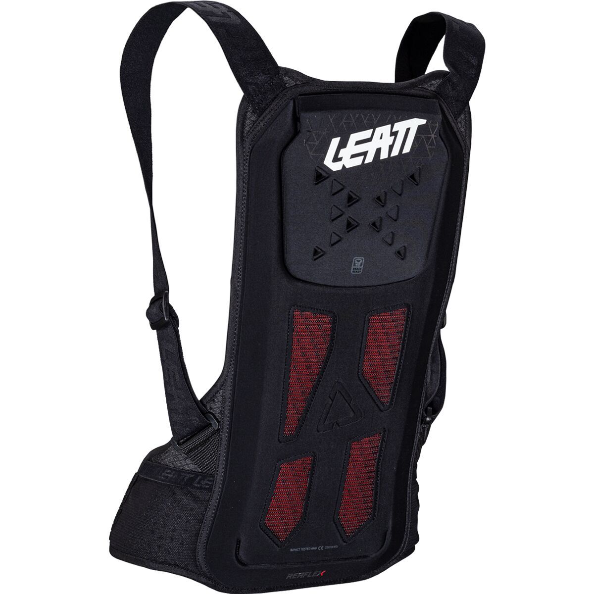 Image of Leatt ReaFlex Stealth Back Protector Black, S/M