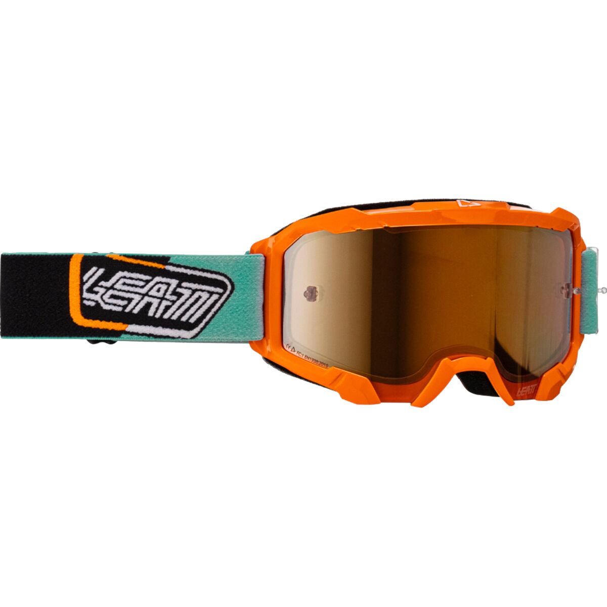 Image of Leatt Velocity 4.5 MTB Iriz Goggles Orange Bronze 68 VLT, One Size