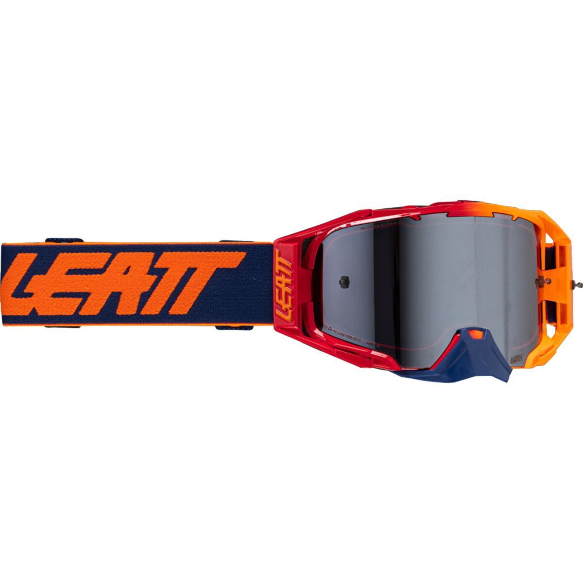 Image of Leatt Velocity 6.5 MTB Crystal Iriz Goggles Flame Platinum 30 VLT, One Size