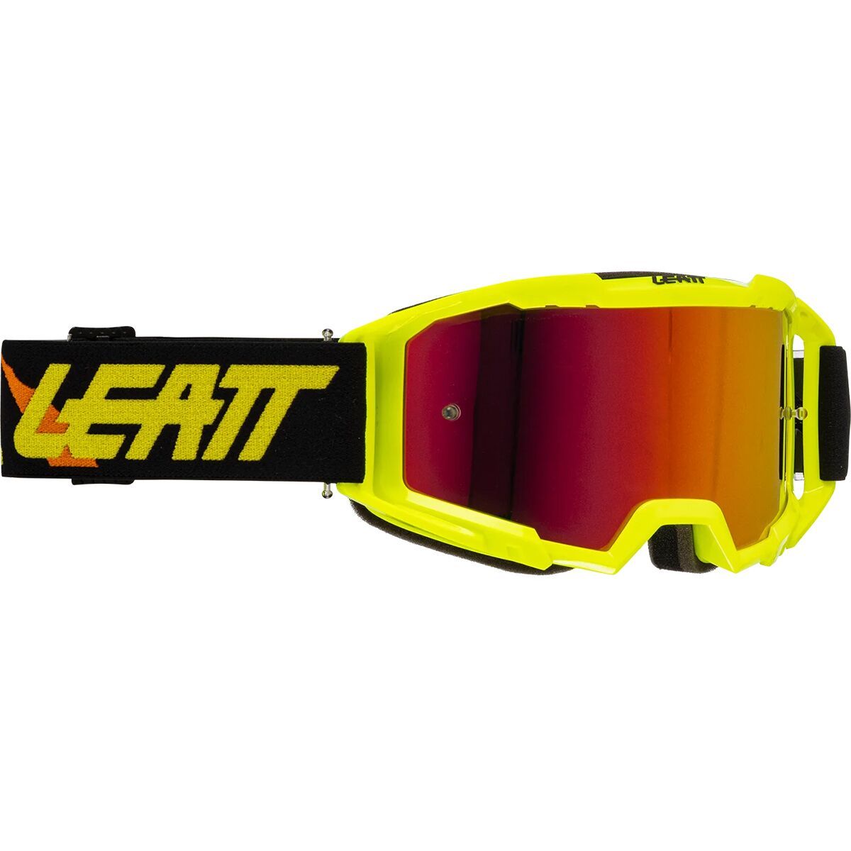 Image of Leatt Vizion 3.5 MTB Iriz Goggles Lime Red 45 VLT, One Size