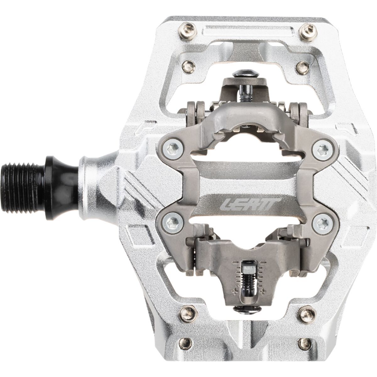 Image of Leatt All Mountain 6.0 Clip-in Pedals Silver, One Size