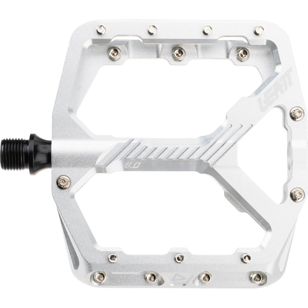 Image of Leatt All Mountain 6.0 Flat Pedals Silver, Narrow