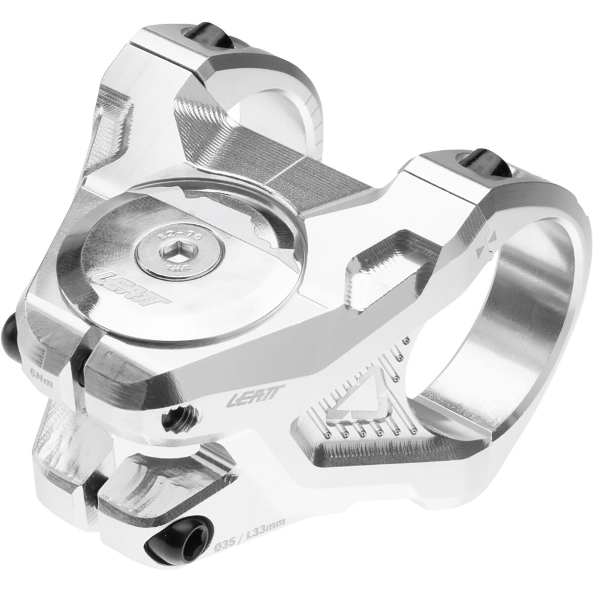 Image of Leatt Gravity 6.0 Stem Silver, 33mm