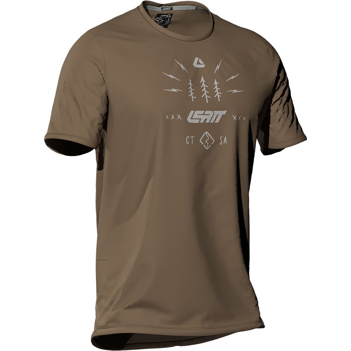 Image of Leatt MTB Gravity 3.0 Jersey - Kids' Loam Brown, S
