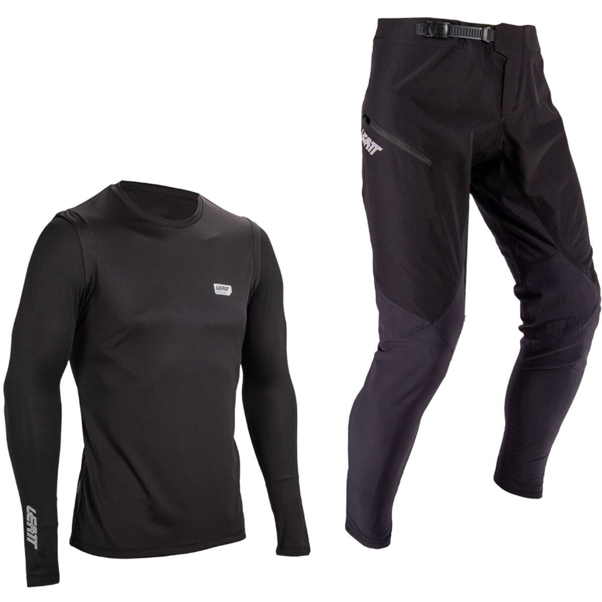 Image of Leatt MTB Ride Kit 1.0 Mini Black, XXS