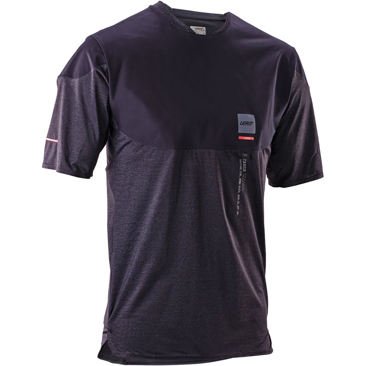 Image of Leatt MTB Trail 6.0 Cargo Jersey - Men's Ghost Black, L