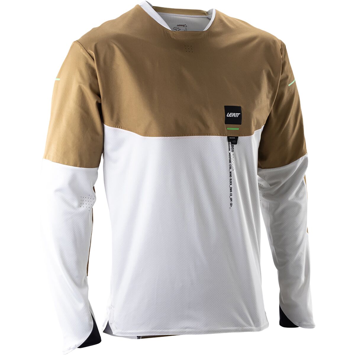 Leatt MTB Trail 6.0 Cargo Long-Sleeve Jersey - Men's Brass Brown, M