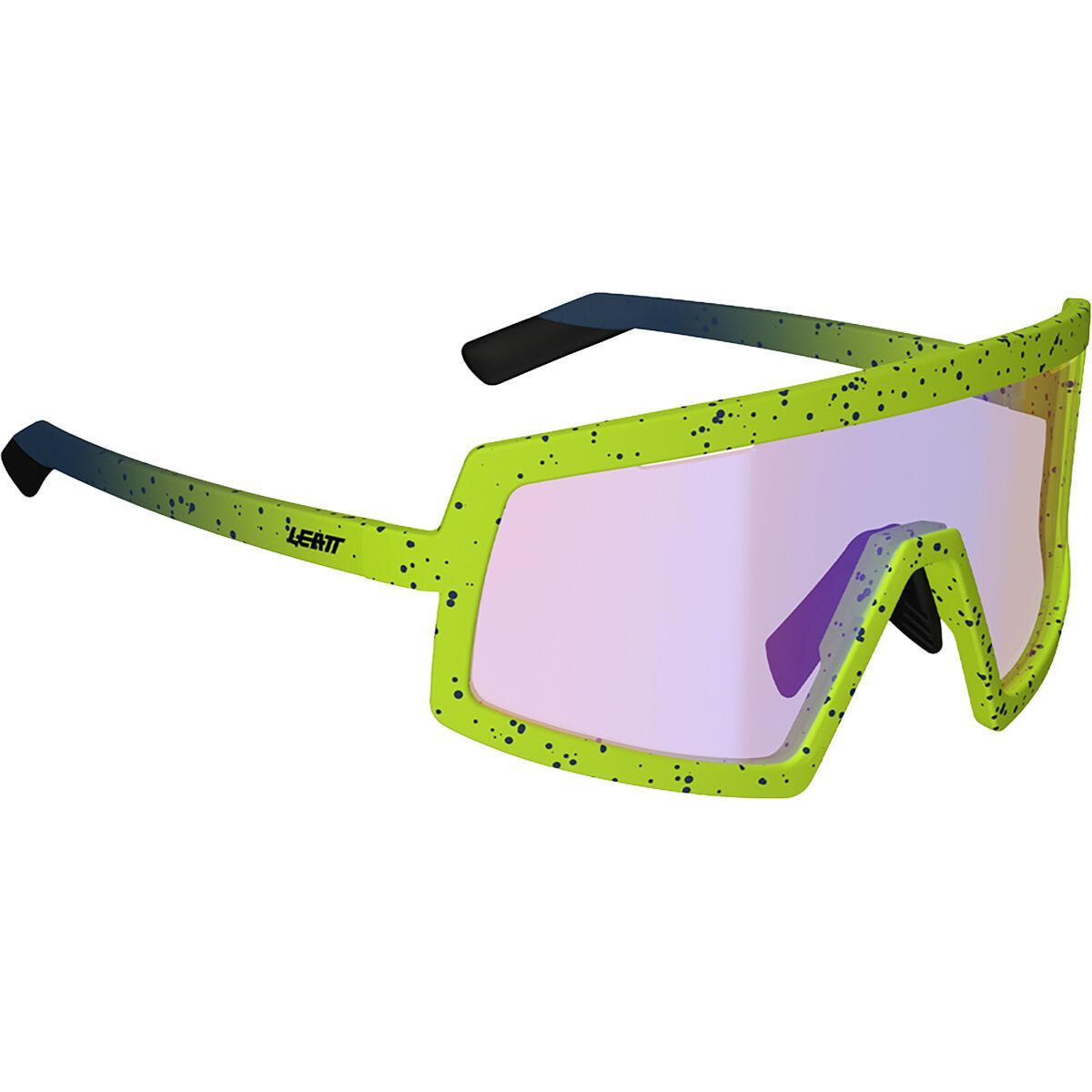 Image of Leatt Mad Viz One Sunglasses Yellow Iriz Fuchsia 41 VLT, One Size