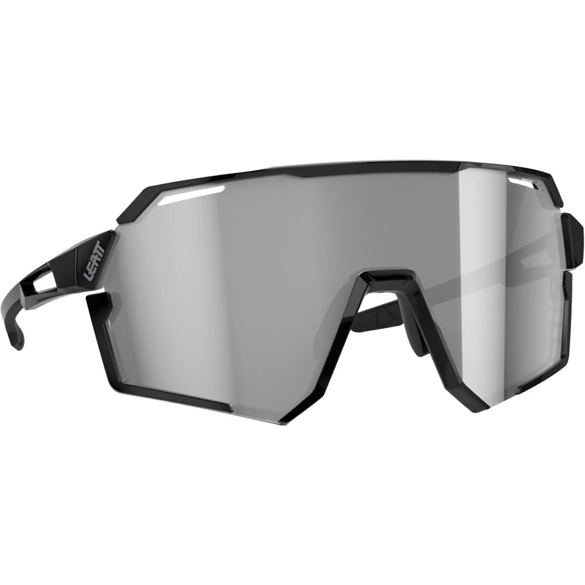 Image of Leatt Ride Viz Pro Sunglasses Black Iriz Silver 17 VLT, One Size
