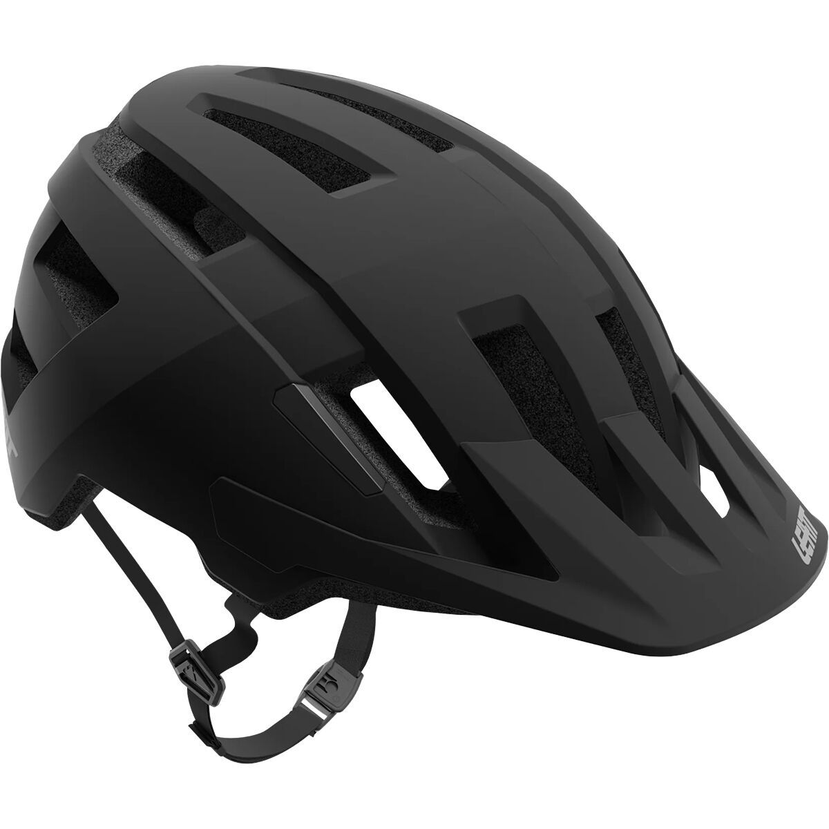 Image of Leatt Trail 1.0 MTB Helmet Black, 55-61cm