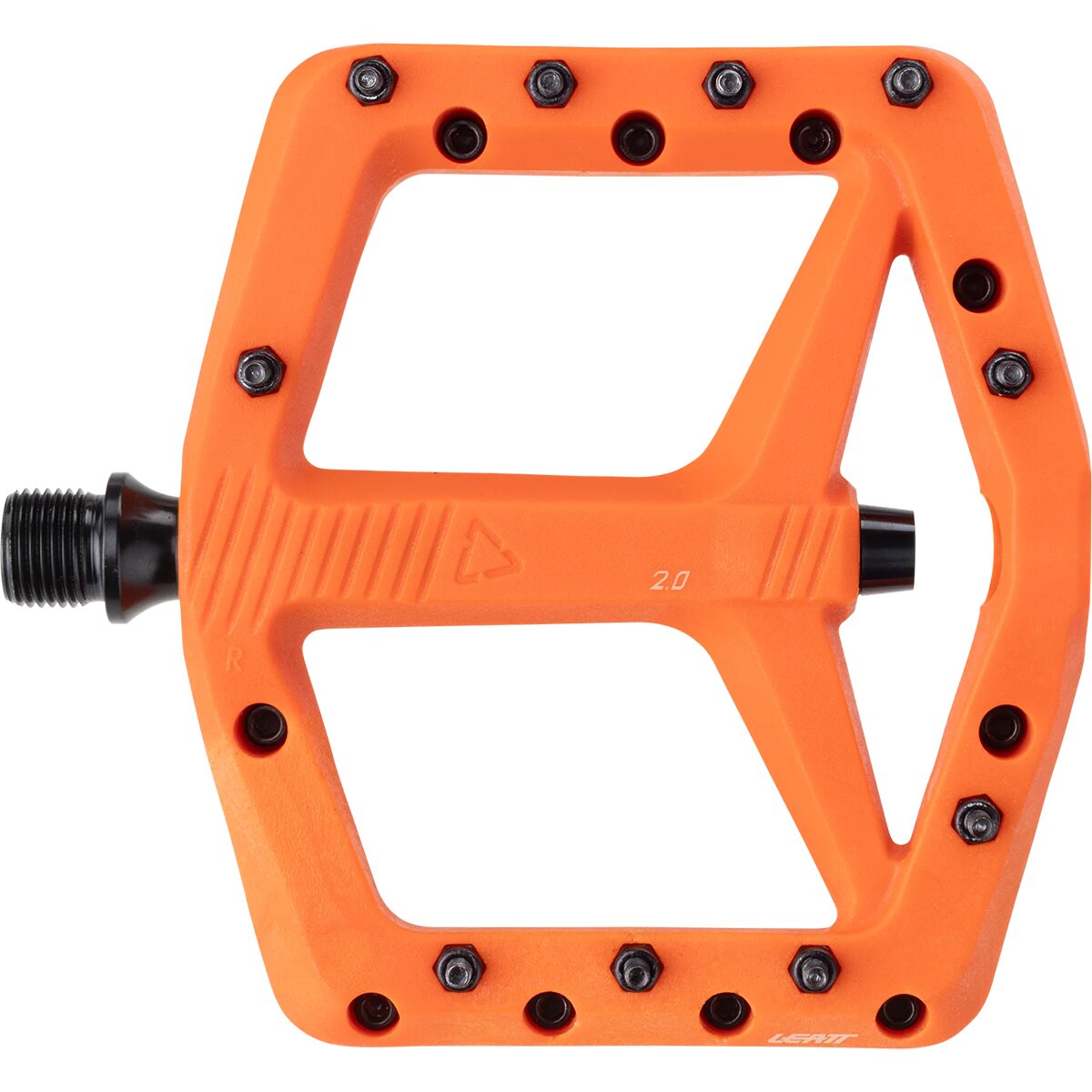 Image of Leatt All Mountain 2.0 Flat Composite Pedals Vivid Orange, One Size