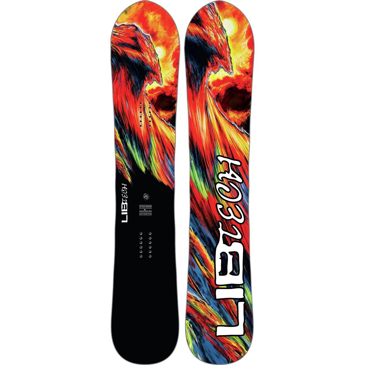 Lib Technologies Attack Banana Snowboard - Snowboard