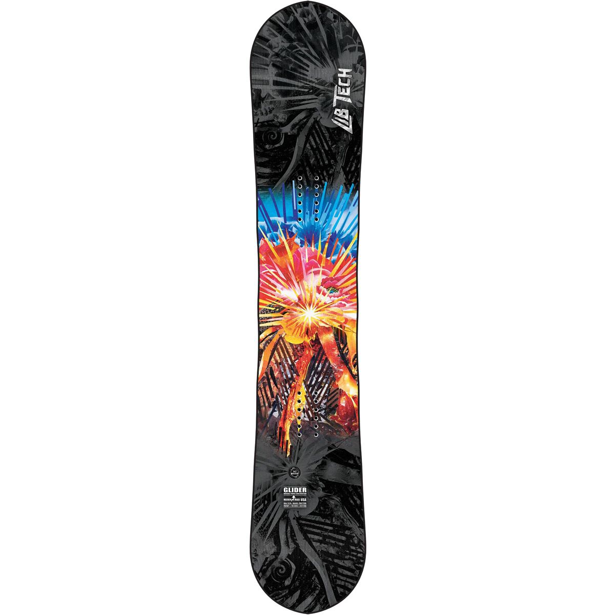 Lib Tech Libtech - Snowboard Glider da donna, taglia 143, colore: Nero