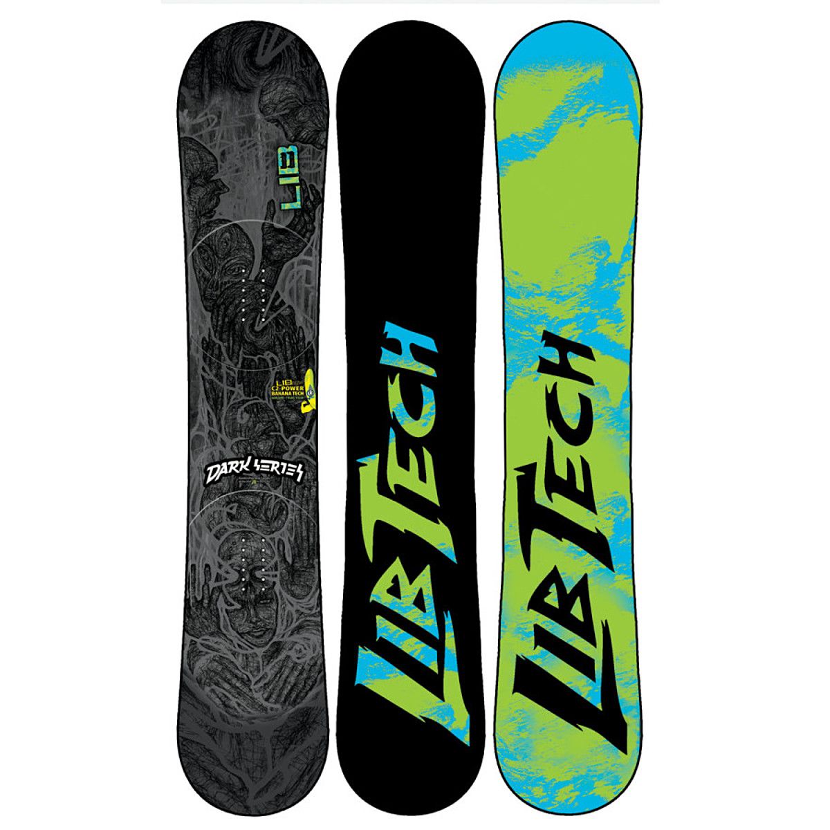 希少品】LIBTECH Dark Series 158cm Snowboard Review: 08-09 Lib Tech