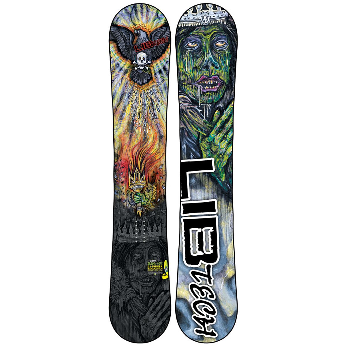 Lib Technologies Skunk Ape C2 BTX Snowboard - Wide - Snowboard