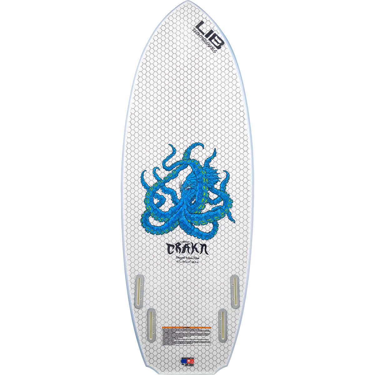 中古LIBTECH Crak'n（クラーケン）ウェイクサーフボード 2022年 FLY