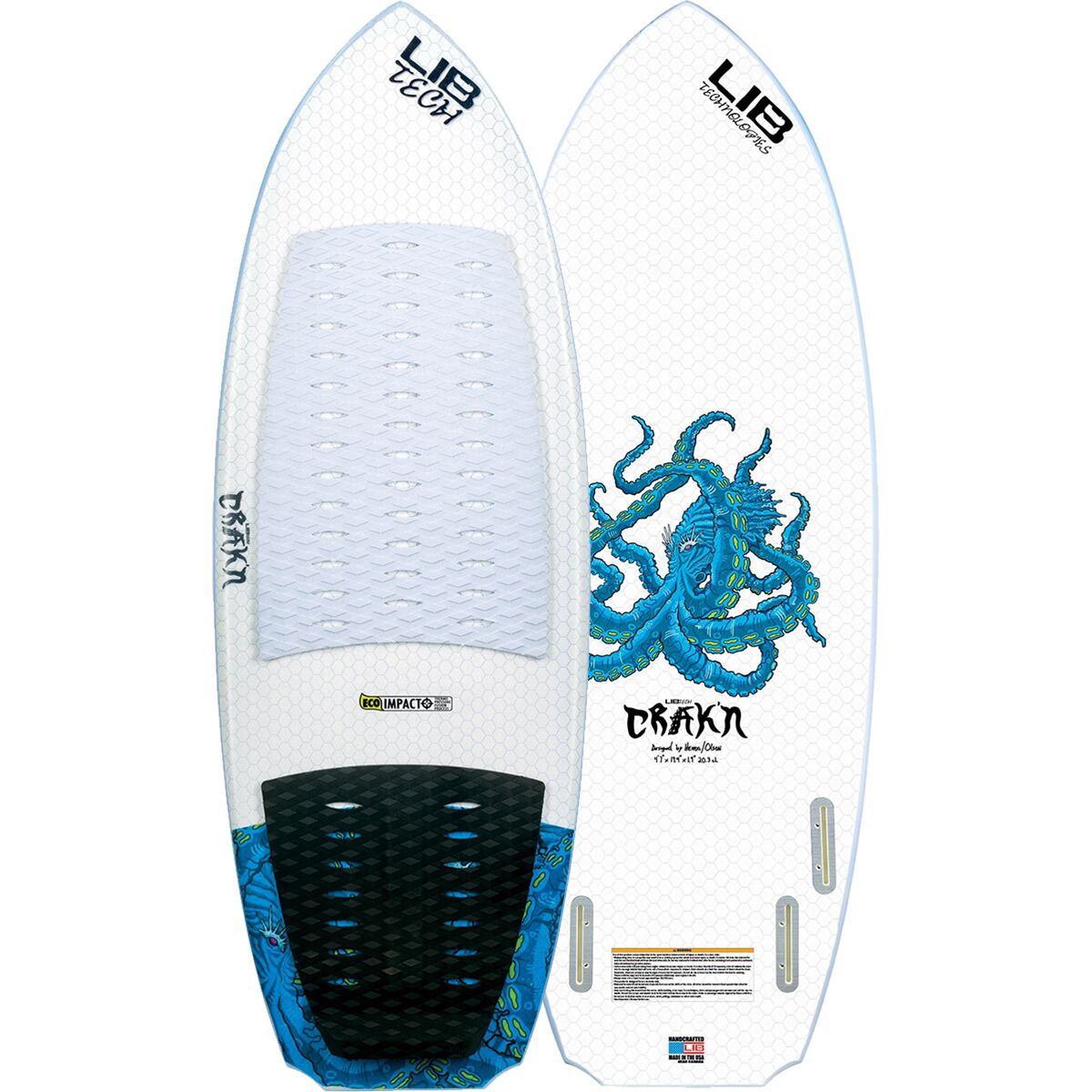 Lib Technologies Lib Technologies Crak'N Wakesurf Board One Color - 2022, 4ft 4in