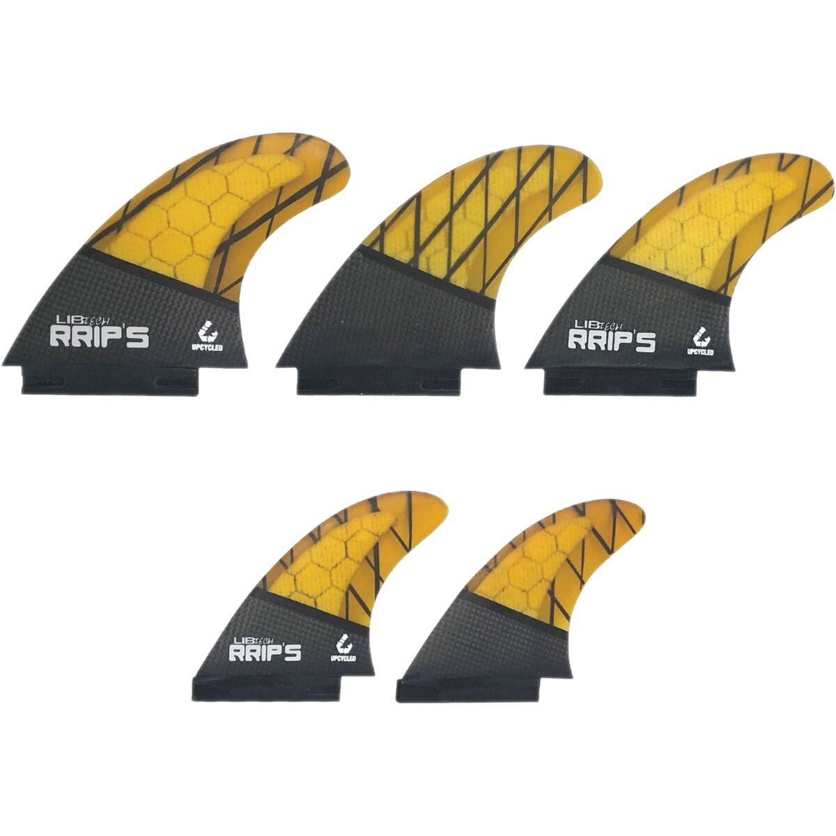 Lib Technologies Lib Technologies Tri Quad 5 Fin Set One Color, M