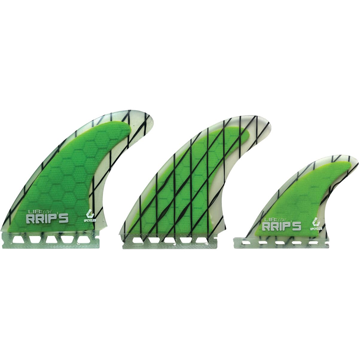 Lib Technologies Lib Technologies Twin + Trailer Fin Set Futures One Color, One Size