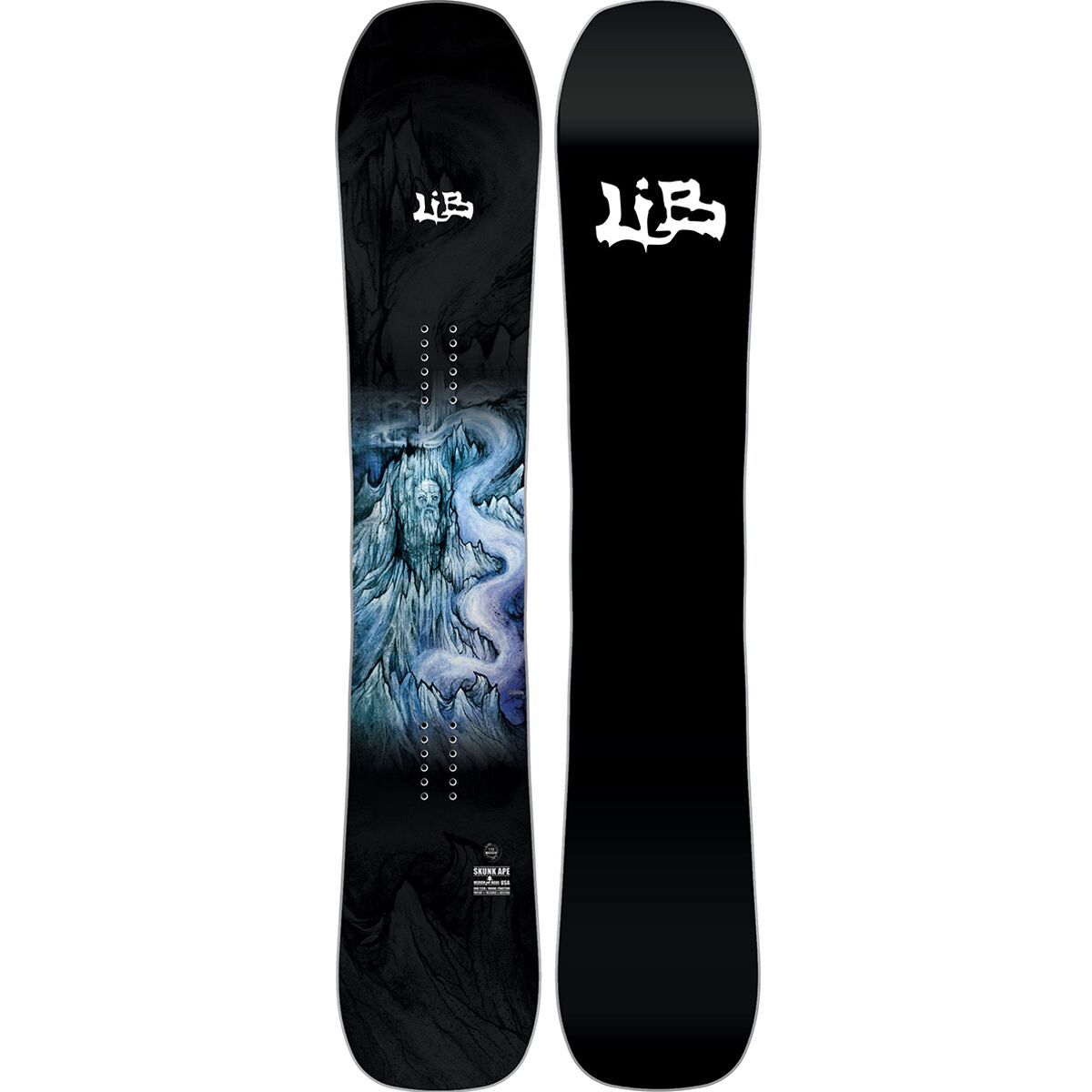 Lib Technologies Skunk Ape Snowboard - 2025 One Color, 161cm wide