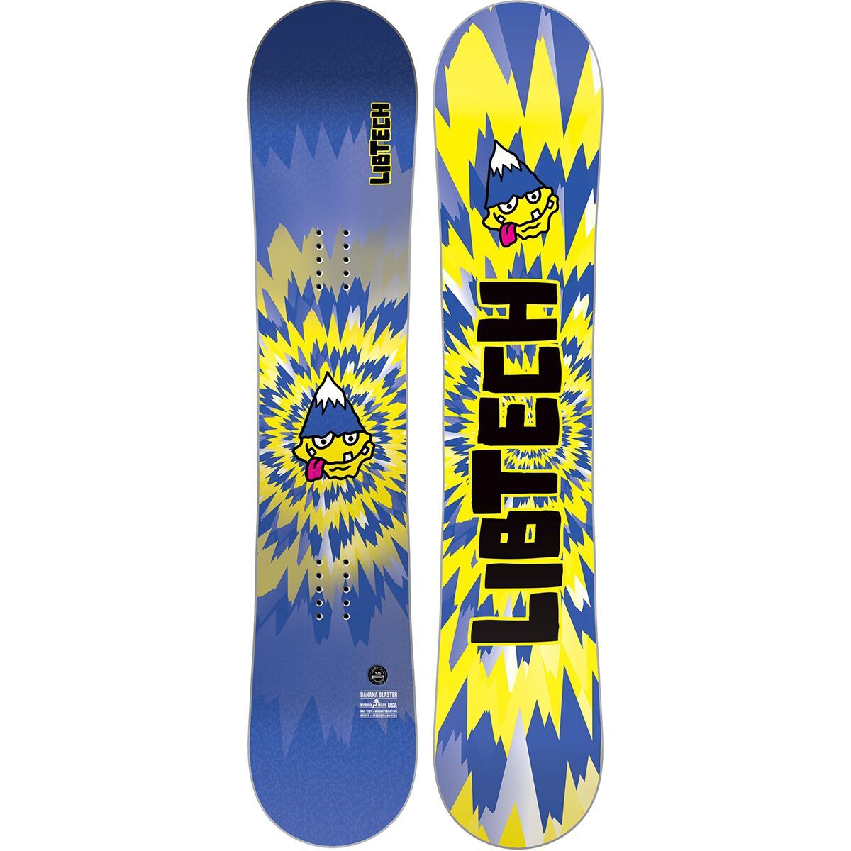 Lib Technologies Banana Blaster Snowboard - 2026 - Kids' One Color, 125cm