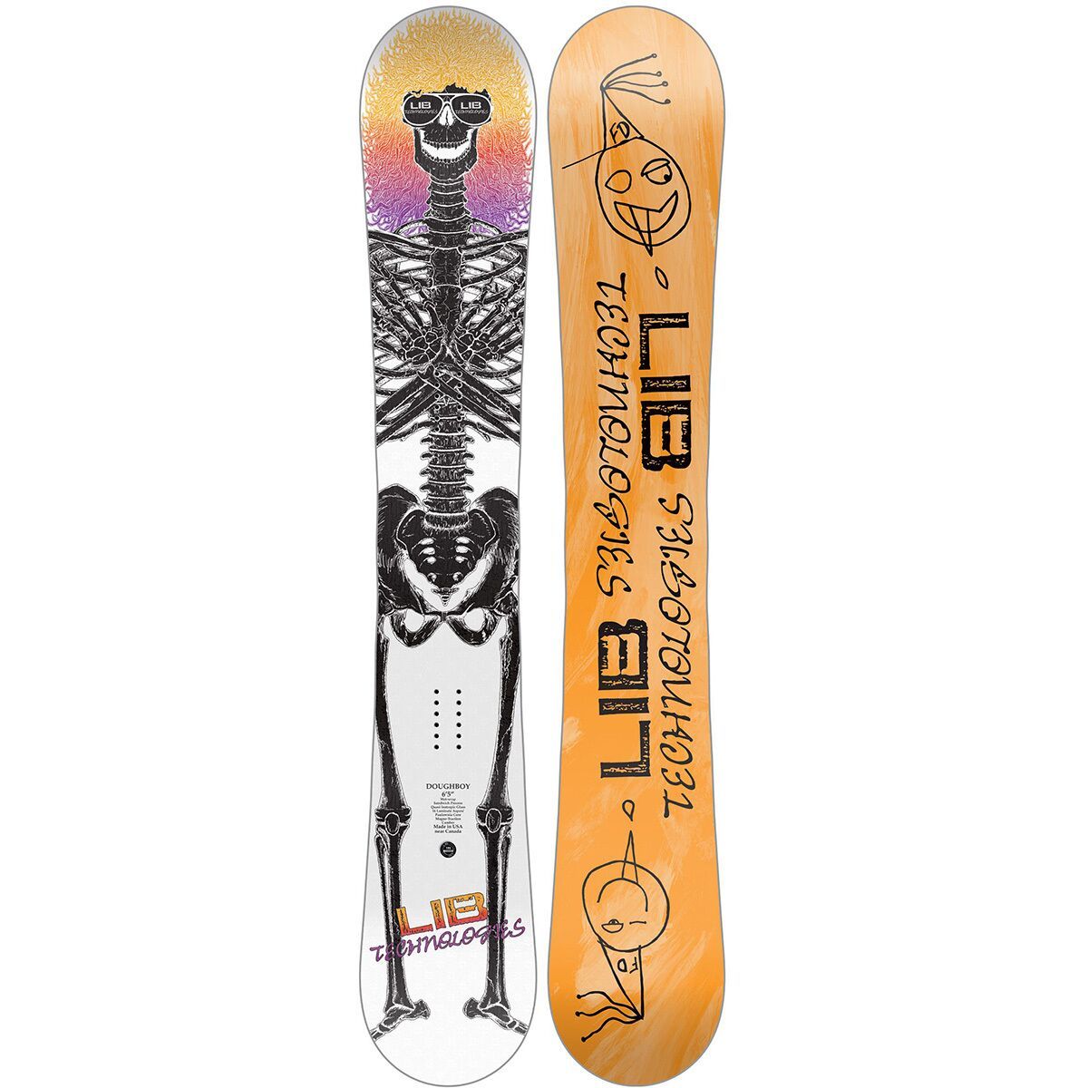 Image of Lib Technologies Doughboy Snowboard - 2026 One Color, 195cm