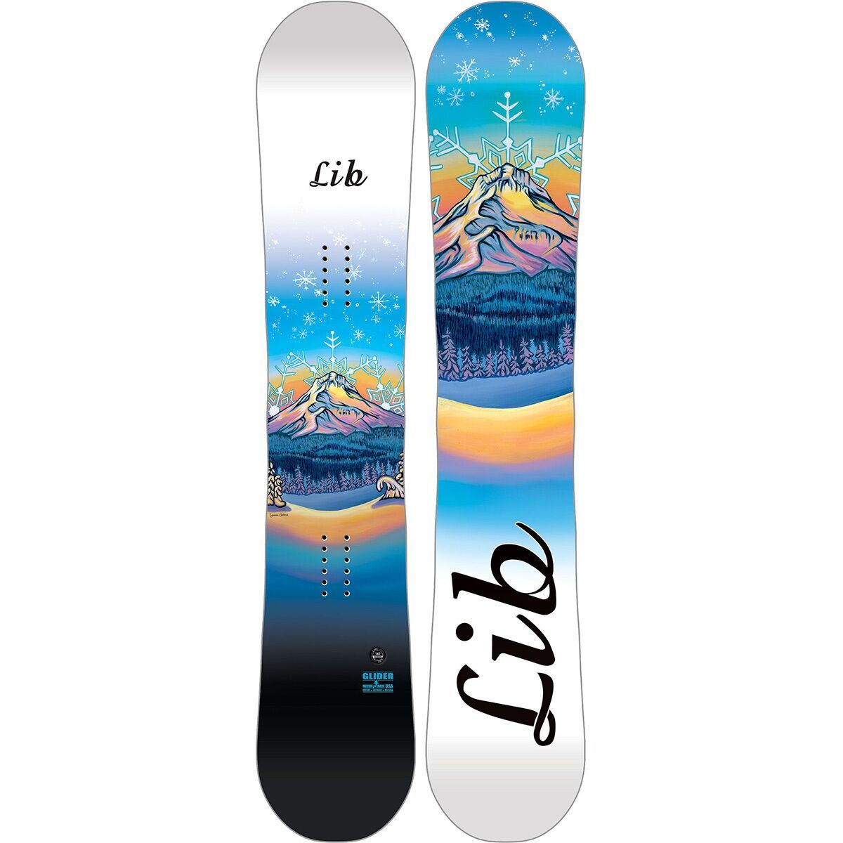Image of Lib Technologies Glider Snowboard - 2026 - Women's One Color, 143cm