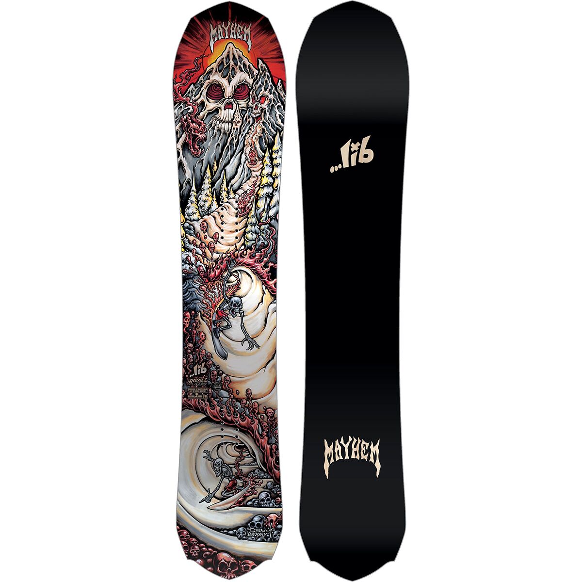 Image of Lib Technologies Mayhem Rocket Snowboard - 2026 One Color, 157.5cm