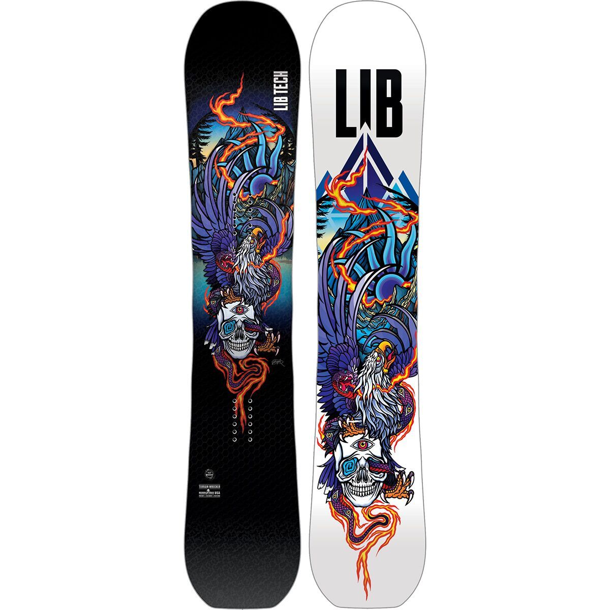 Image of Lib Technologies Terrain Wrecker Snowboard - 2026 One Color, 157cm